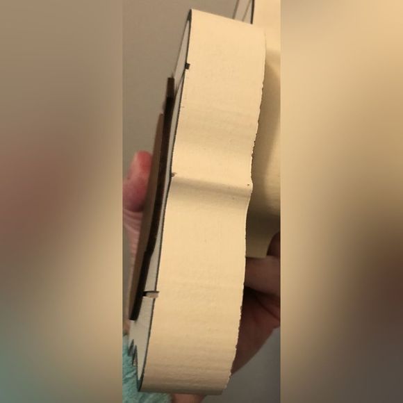 Shelf decor, table top 5”, wood - Picture 5 of 8